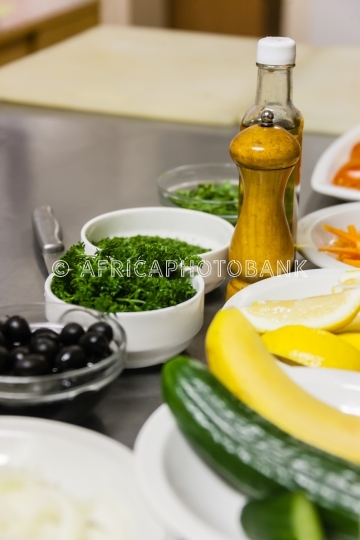 Restaurant kitchen