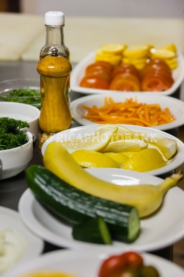 Restaurant kitchen