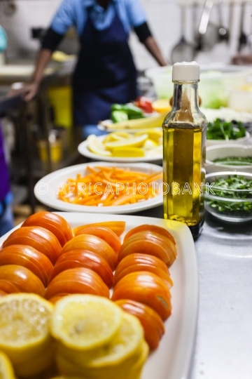 Restaurant kitchen