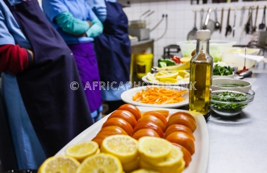 Restaurant kitchen