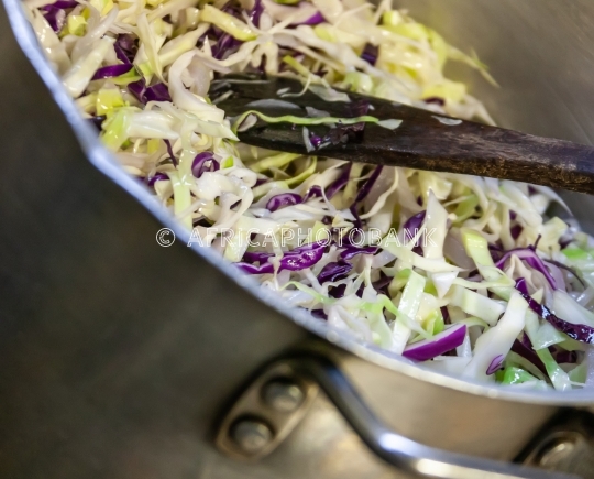 Cooking cabbage
