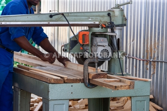 African worker