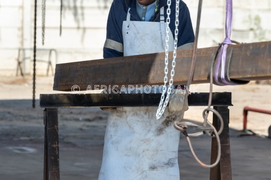 Crane worker
