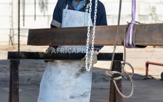 Crane worker