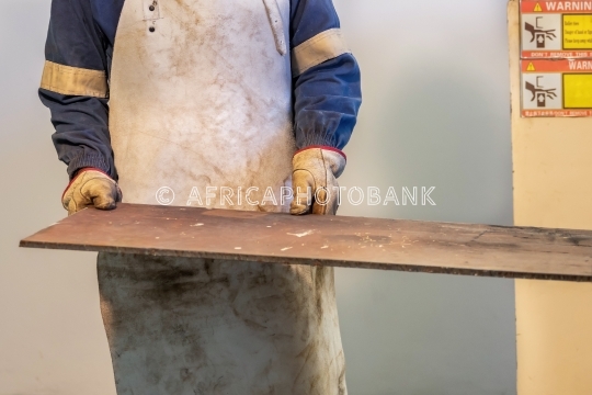 African worker