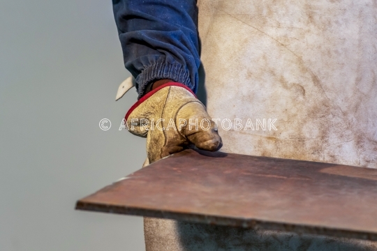 African worker