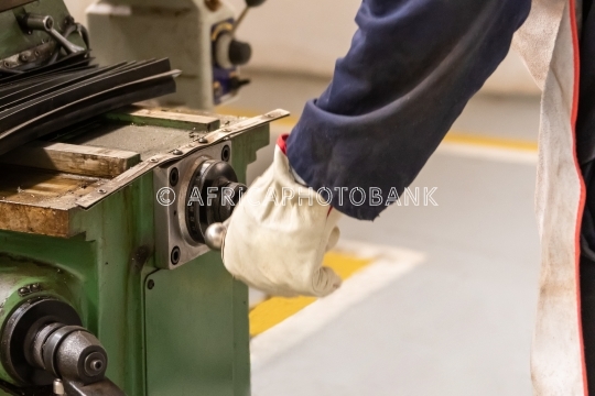 African worker