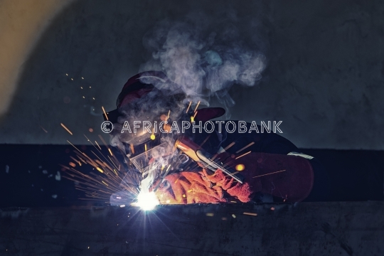 African worker