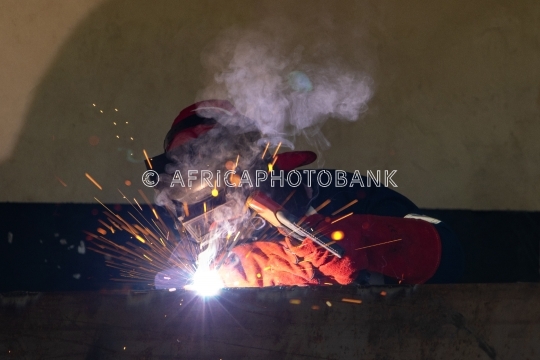 African worker