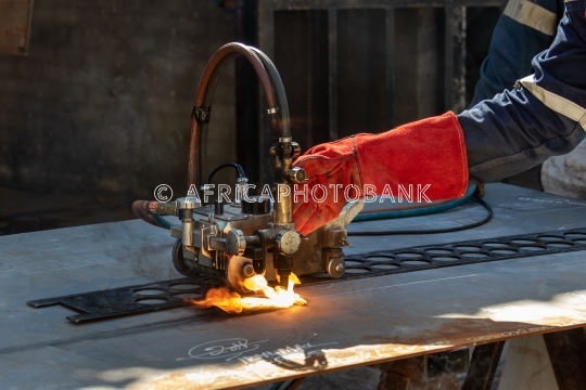African worker