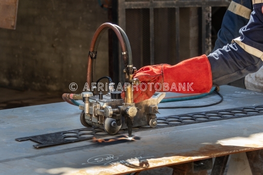 African worker