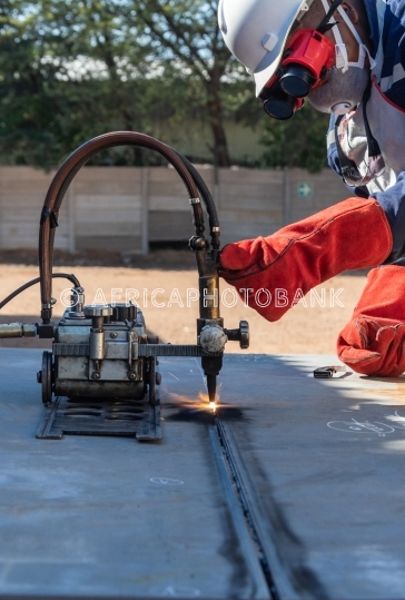 African worker