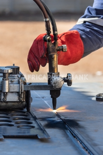 African worker