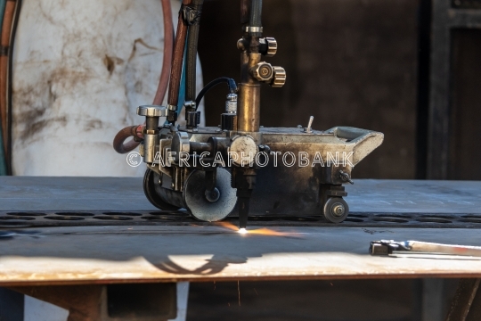 African worker