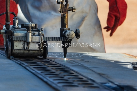 African worker