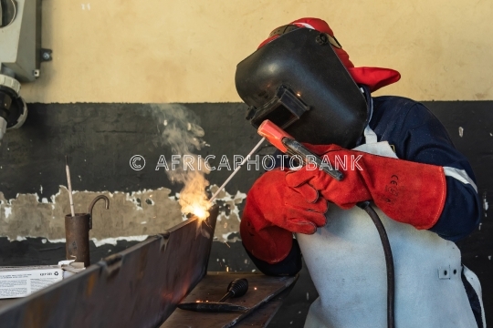 African worker
