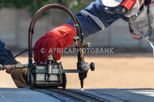 African worker