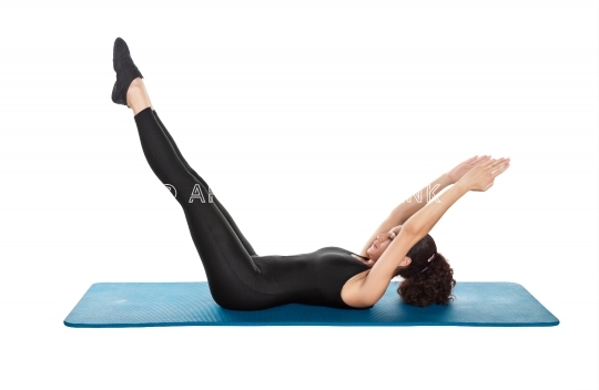 double leg stretch pilates