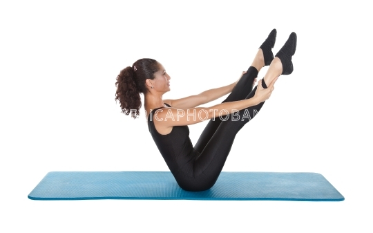 open leg rocker up pilates
