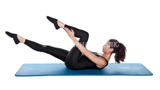 single leg stretch pilates