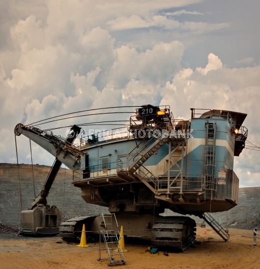 Giant excavator