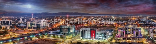 Gaborone by night