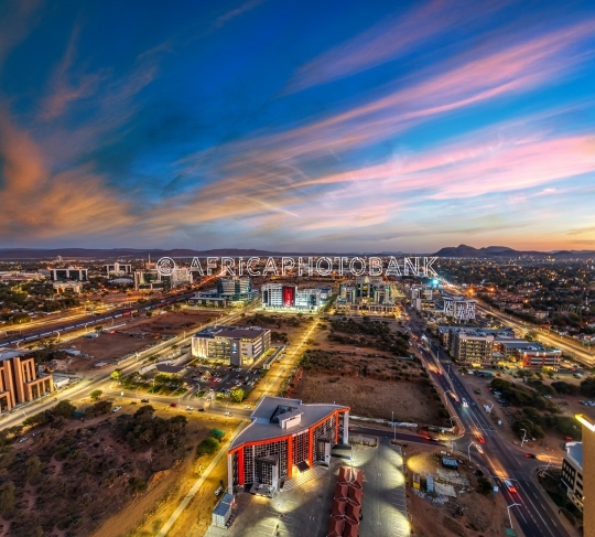 Gaborone by night