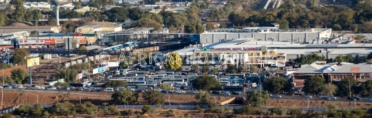 Gaborone bus rank