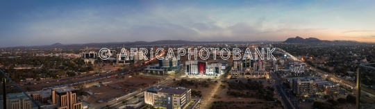 Gaborone by night