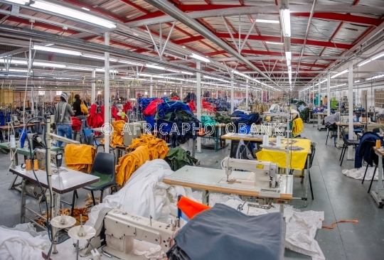 African textile factory