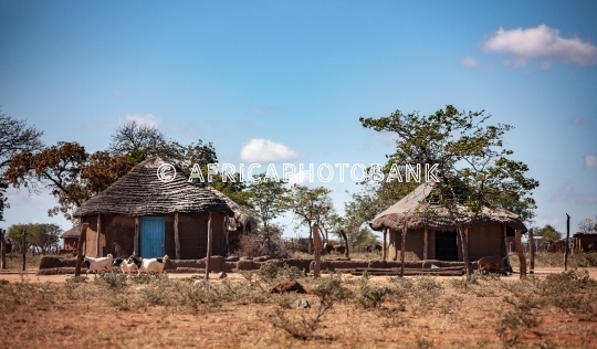 African village