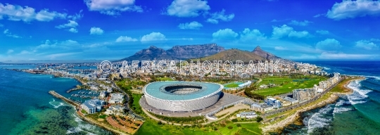 Cape Town aerial view