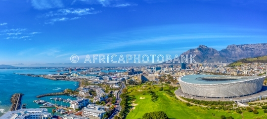 Cape Town aerial view