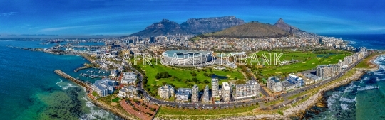Cape Town aerial view