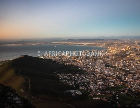 Cape Town aerial view