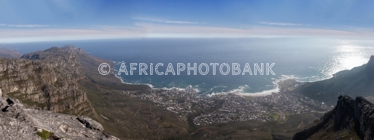 Cape Town aerial view