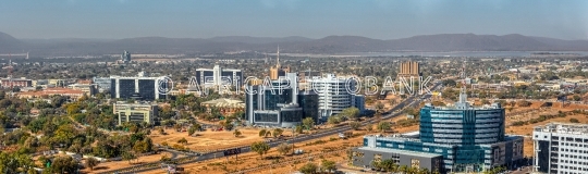 Gaborone skyline