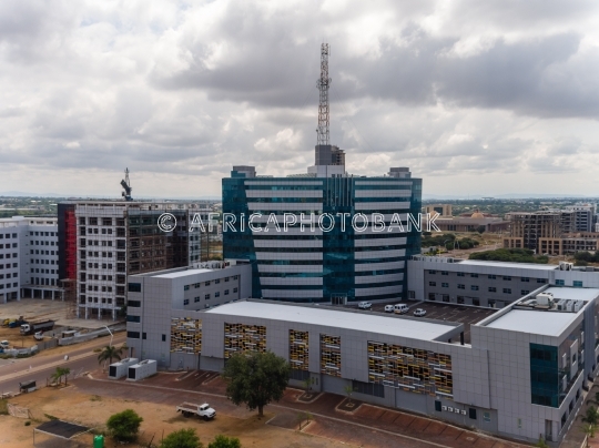 Government enclave  and CBD Gaborone
