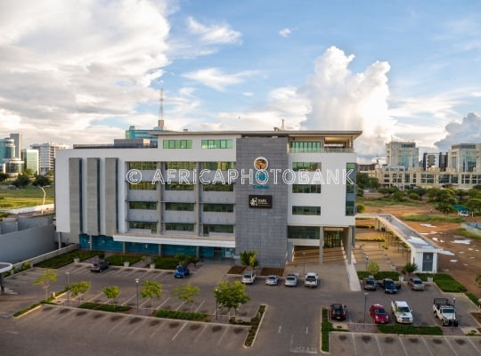 Government enclave  and CBD Gaborone