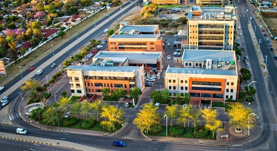Government enclave  and CBD Gaborone