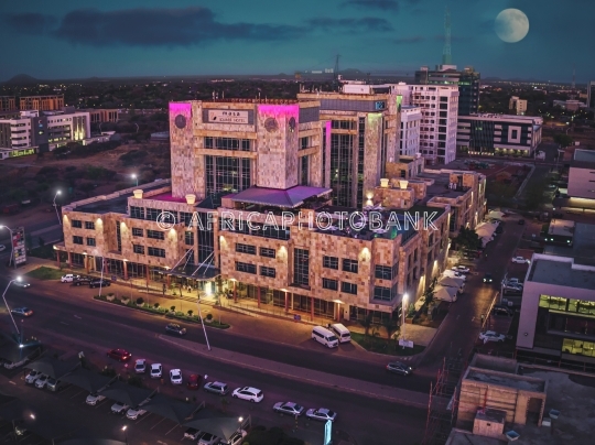 Government enclave  and CBD Gaborone