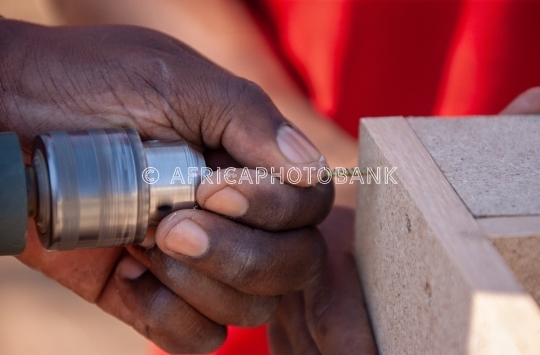 African carpenter