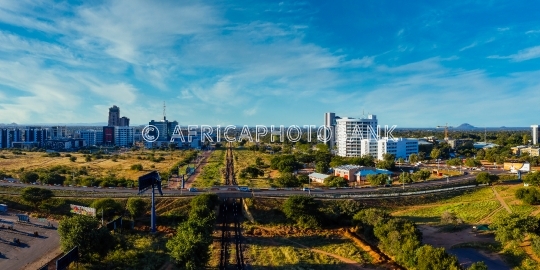 CBD Botswana aerial