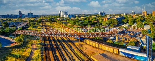 CBD Botswana aerial