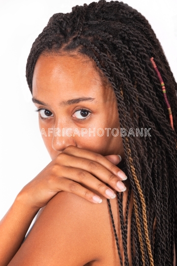 braided woman